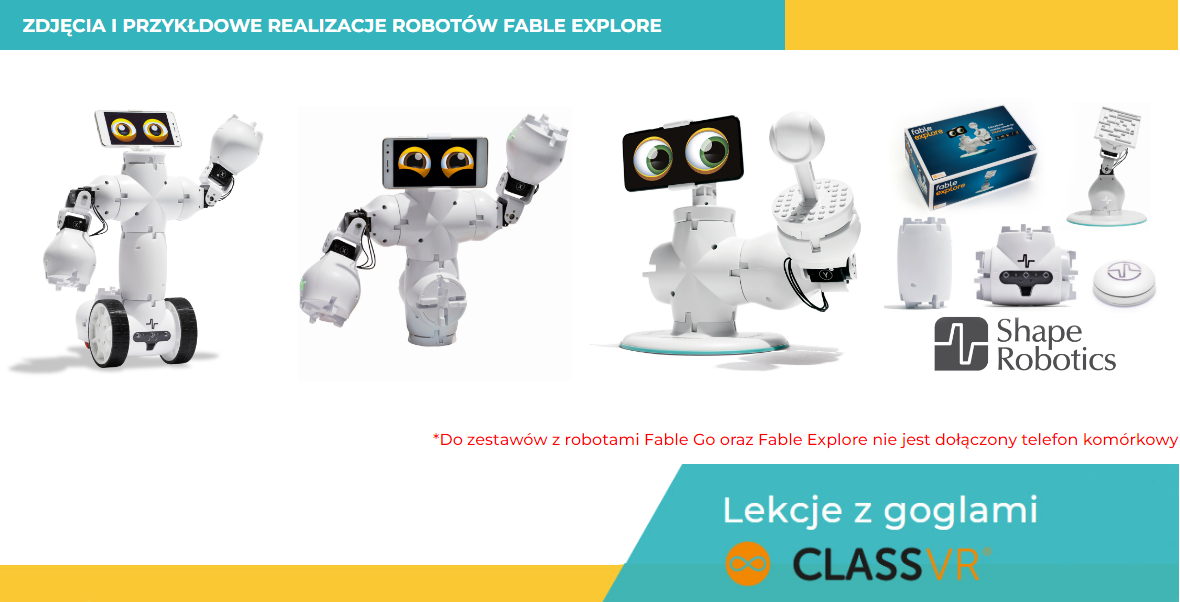 Robot interaktywny Fable Explore